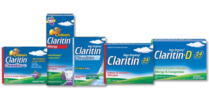 Claritin family of products